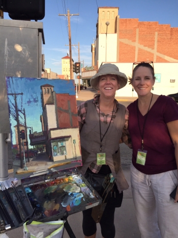 2015Shelby Keefe painting & Suzie Baker enhanced