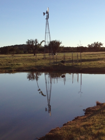Ranchette reflection windmill