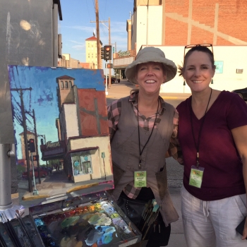 2015Shelby Keefe painting & Suzie Baker enhanced