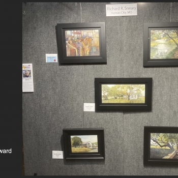 Best Body of Work Award Richard Sneary 2