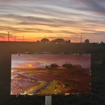 Kirsten Anderson sunset at Sarena 2022