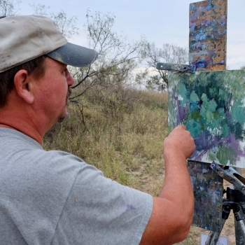 Lon Brauer at ranch
